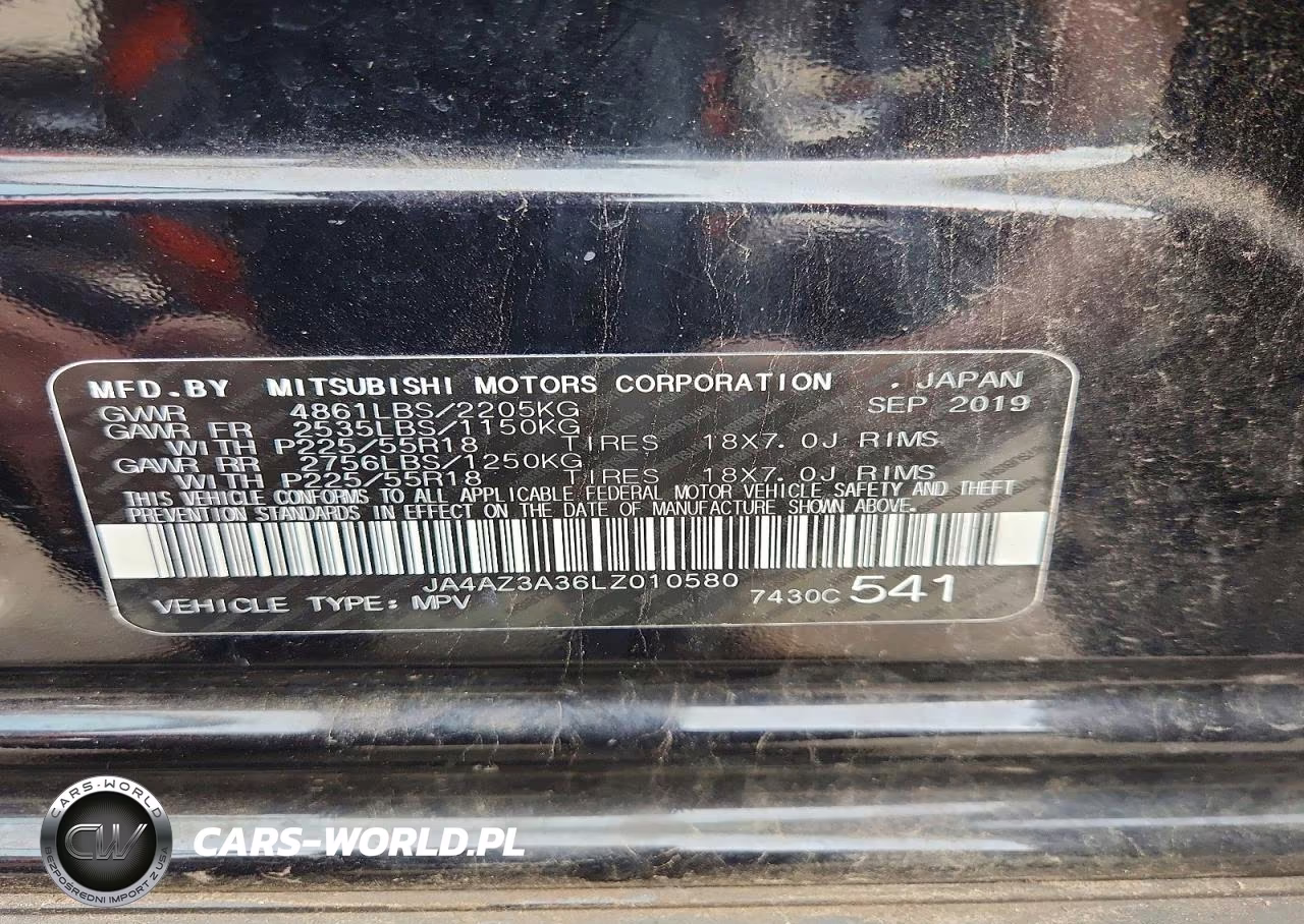 2020 Mitsubishi Outlander Se VIN:JA4AZ3A36LZ010580 - 13