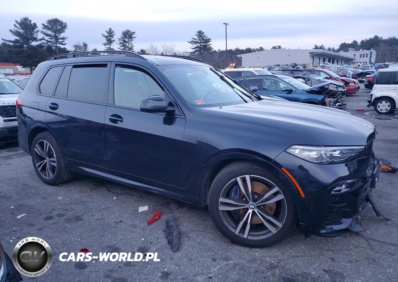 2022 BMW X7 xDrive40I VIN:5UXCW2C03N9K03548 - 4