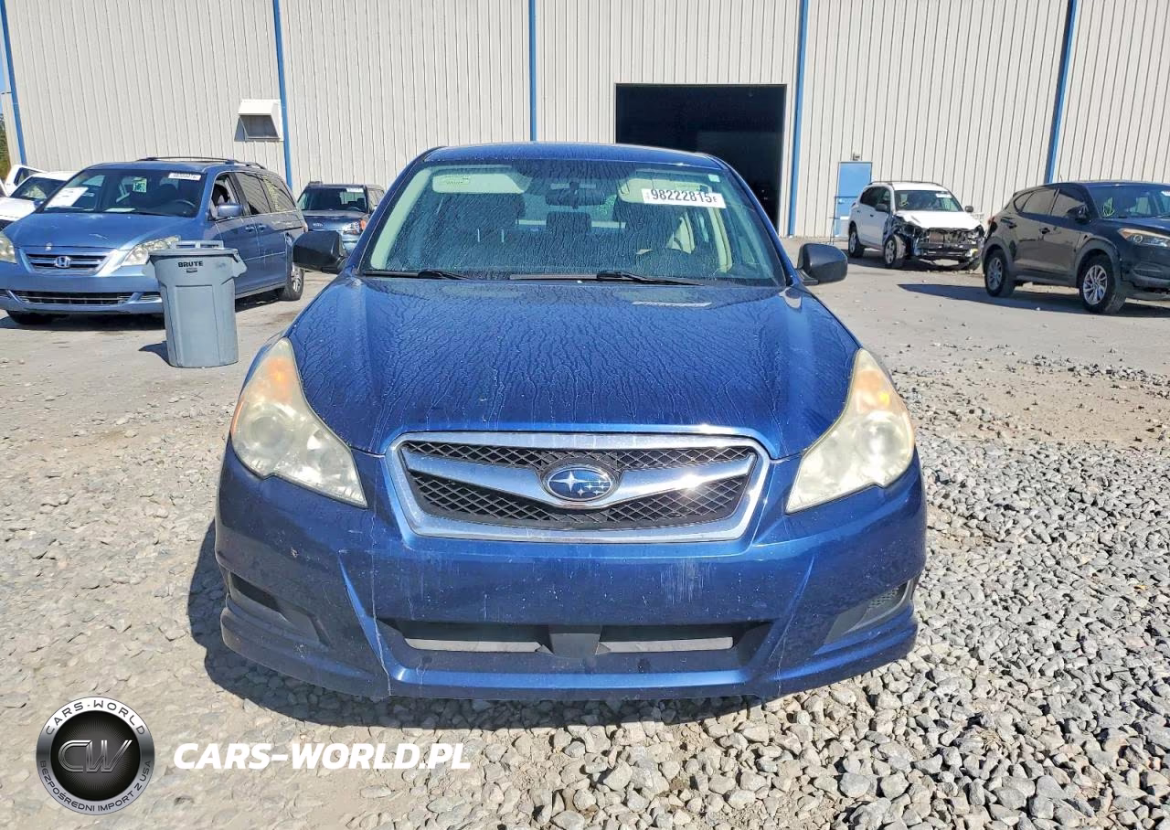 2011 Subaru Legacy 2.5I VIN:4S3BMBA61B3220678 - 5