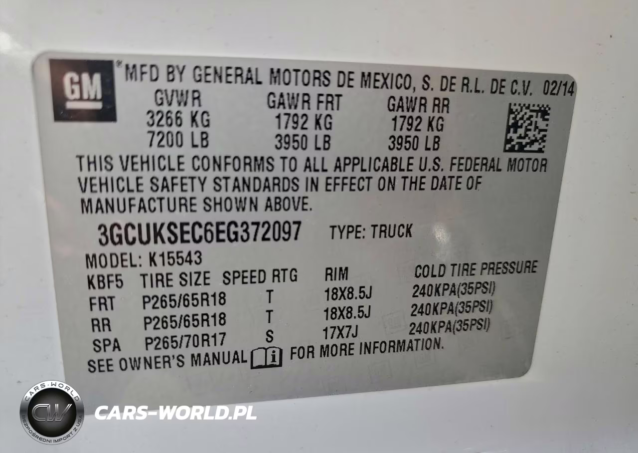2014 Chevrolet Silverado K1500 Ltz VIN:3GCUKSEC6EG372097 - 12