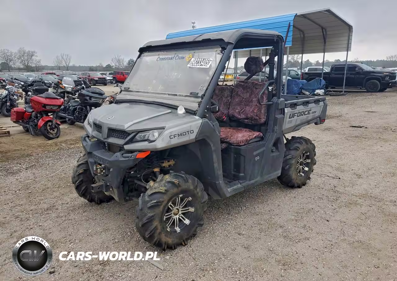2022 Cfmoto Uforce 1000 Utility Vehicle VIN:LCELV1Z24N6004601 - 2
