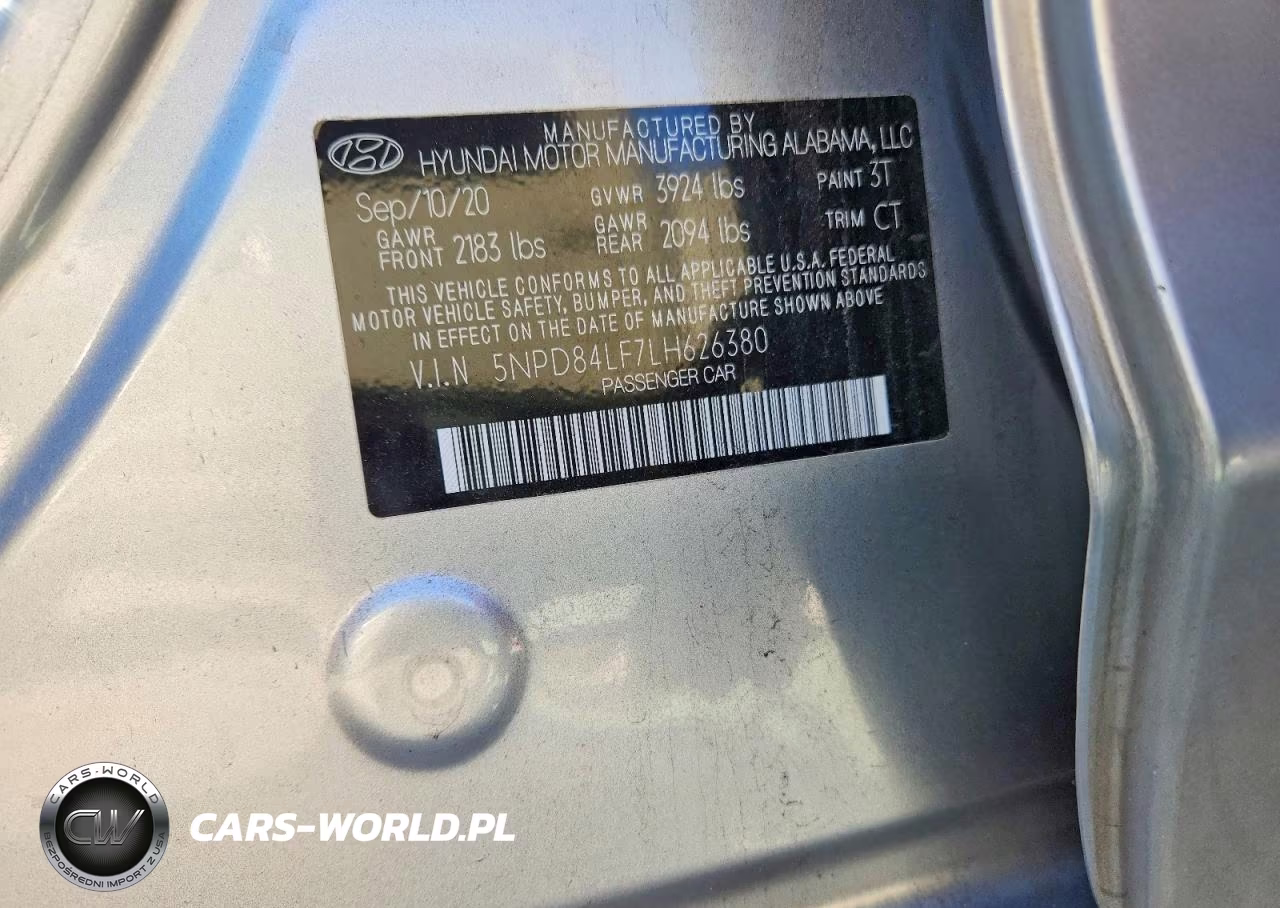 2020 Hyundai Elantra Sel VIN:5NPD84LF7LH626380 - 12