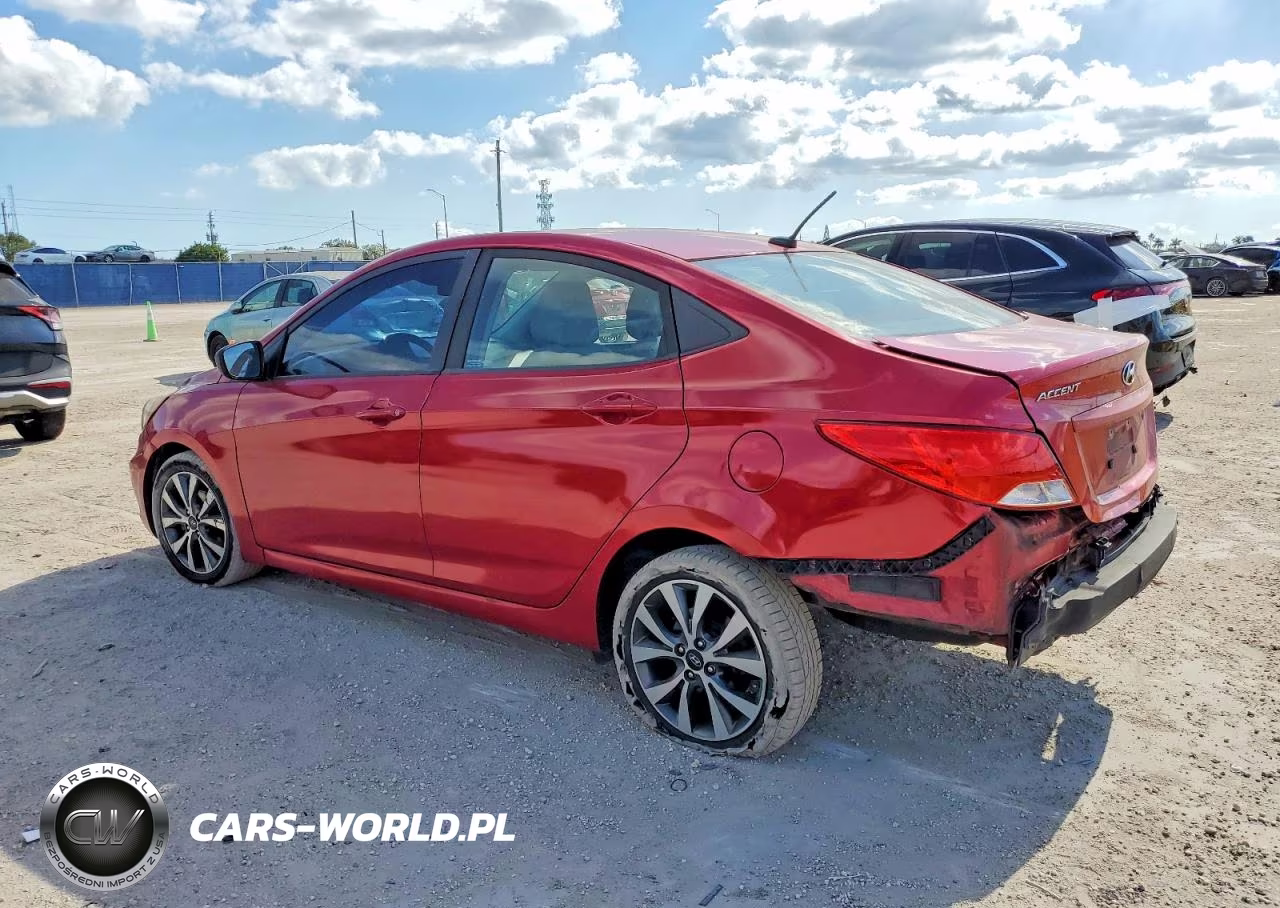 2017 Hyundai Accent Se VIN:KMHCT4AE0HU345485 - 2