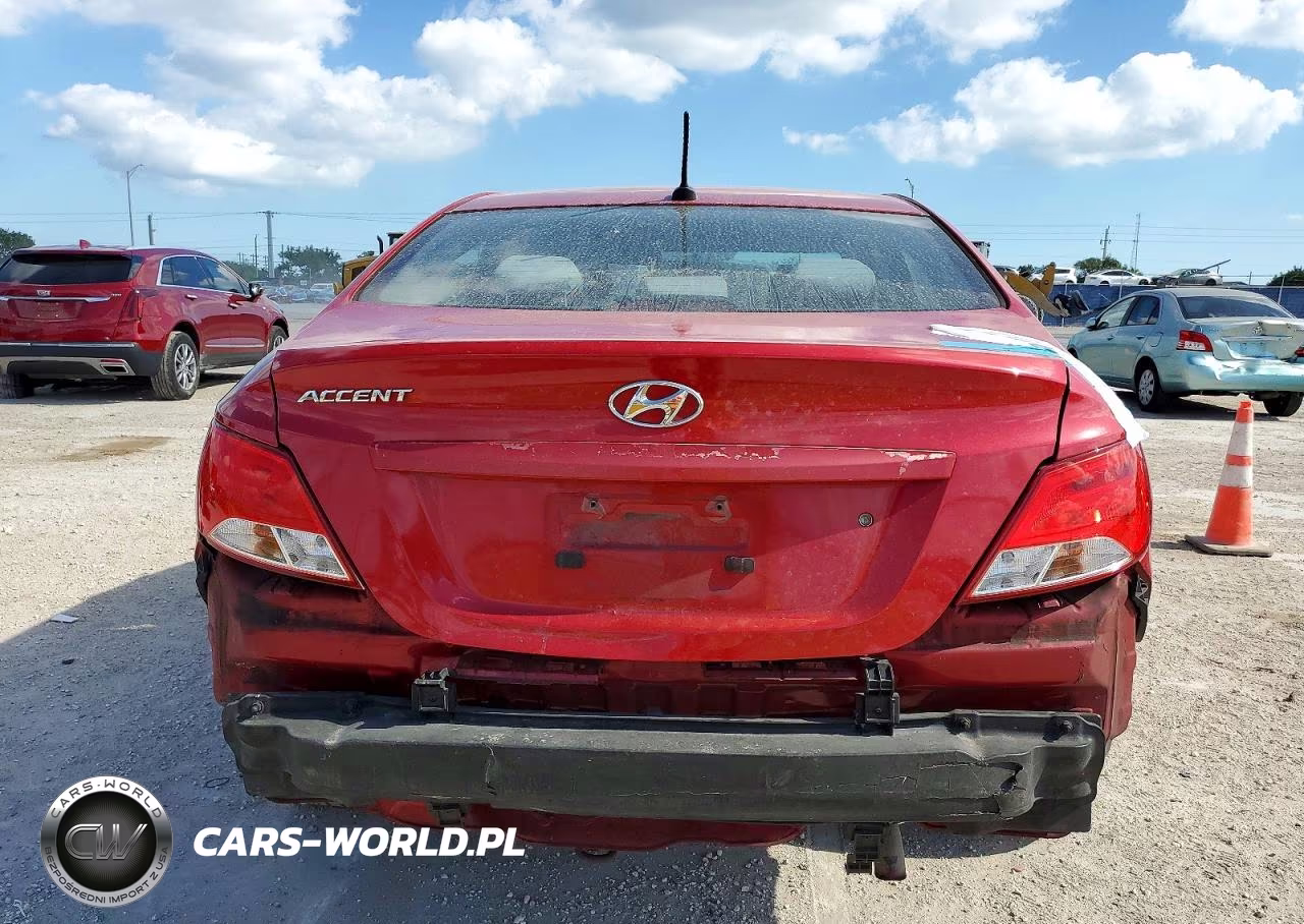 2017 Hyundai Accent Se VIN:KMHCT4AE0HU345485 - 6