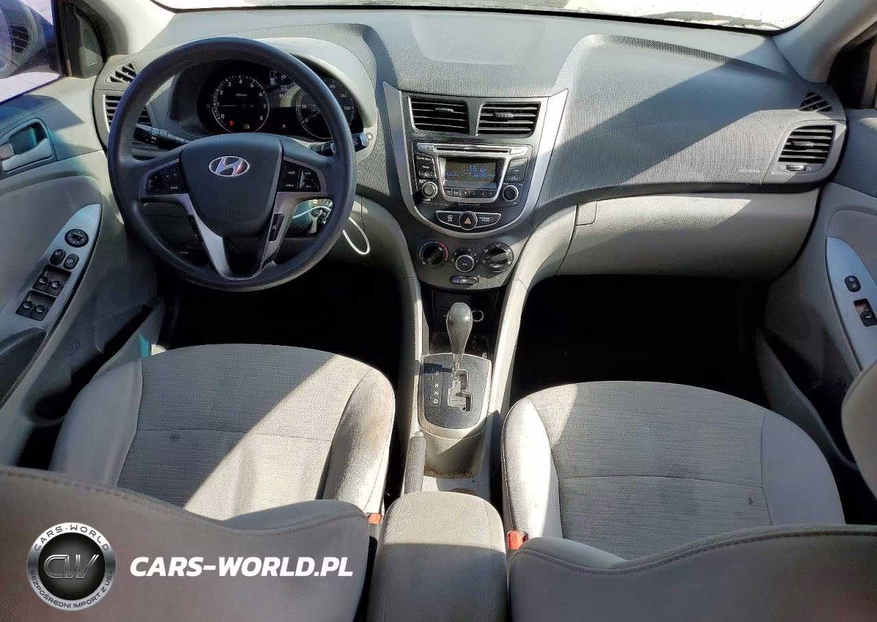 2017 Hyundai Accent Se VIN:KMHCT4AE0HU345485 - 8