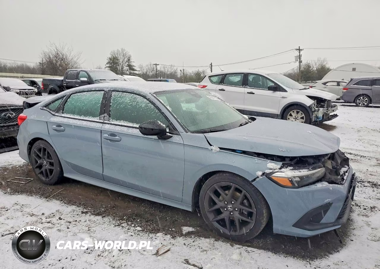2022 Honda Civic Sport VIN:2HGFE2F59NH514024 - 4