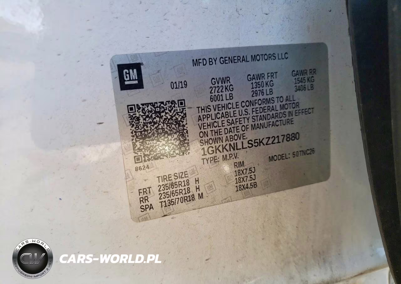 2019 GMC Acadia Sle VIN:1GKKNLLS5KZ217880 - 14