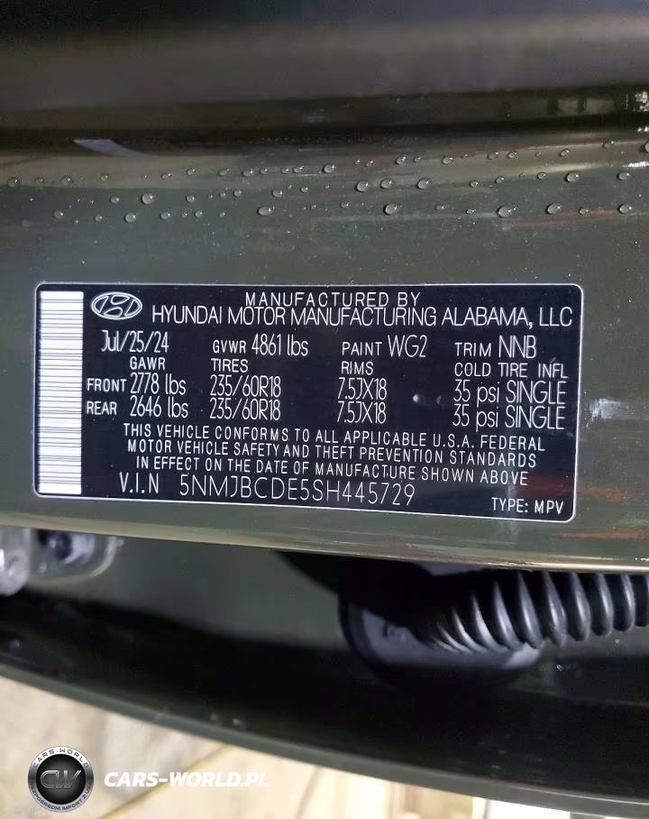 2025 Hyundai Tucson Sel VIN:5NMJBCDE5SH445729 - 14