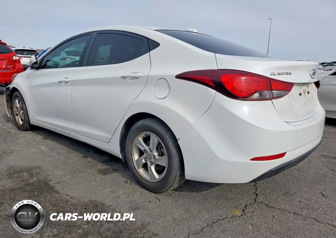 2015 Hyundai Elantra Se VIN:5NPDH4AE0FH638398 - 2