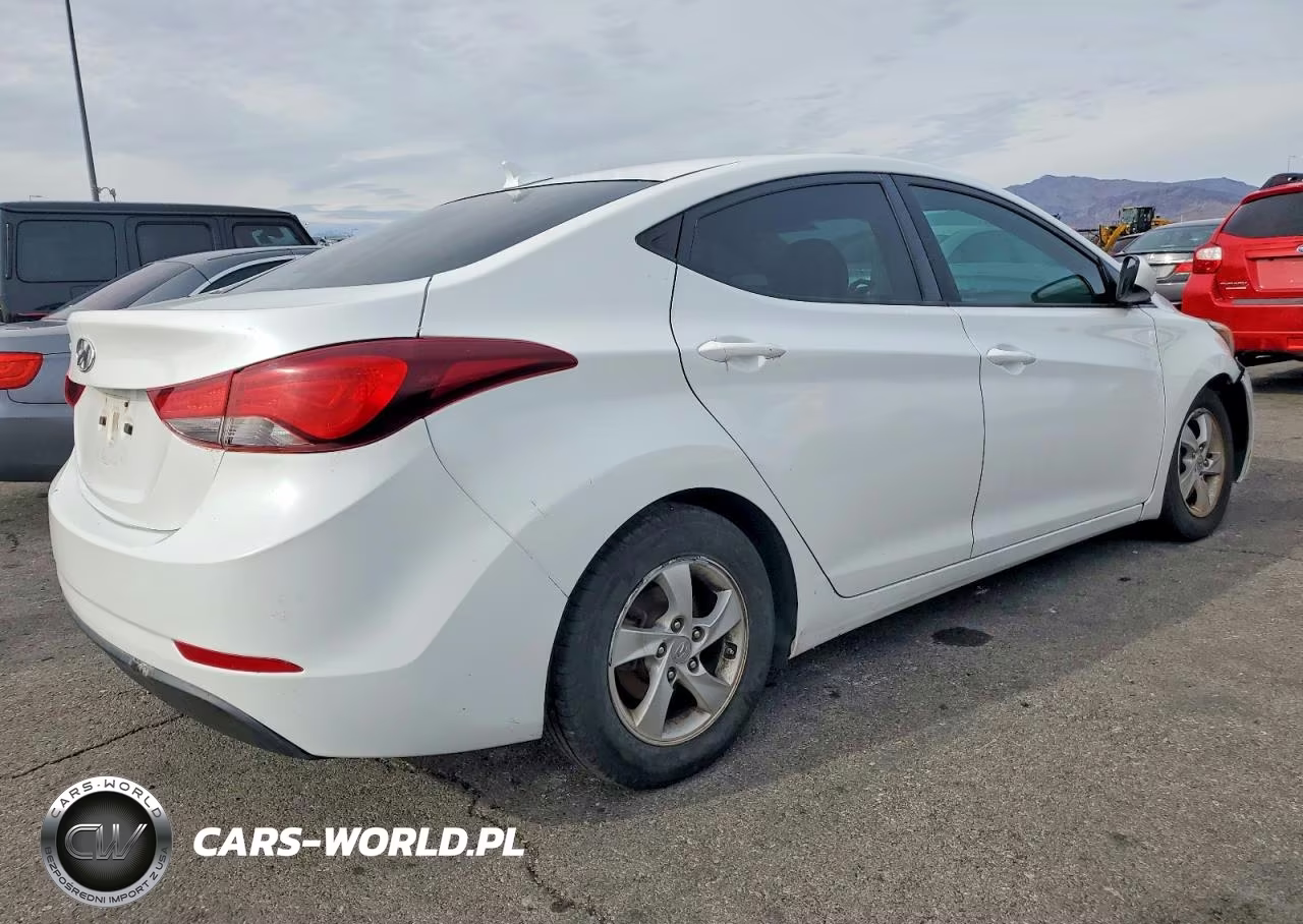2015 Hyundai Elantra Se VIN:5NPDH4AE0FH638398 - 3
