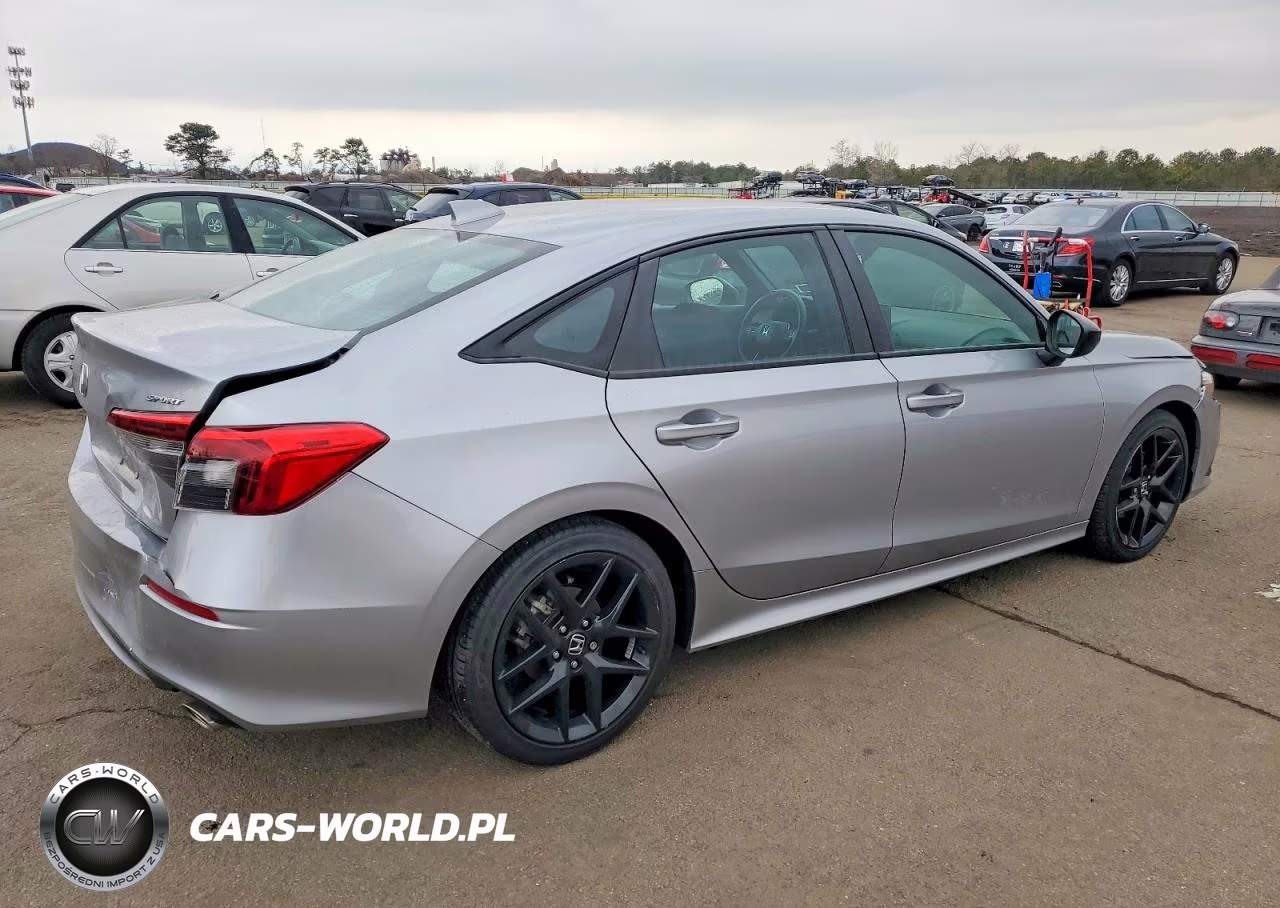 2022 Honda Civic Sport VIN:2HGFE2F52NH607046 - 3
