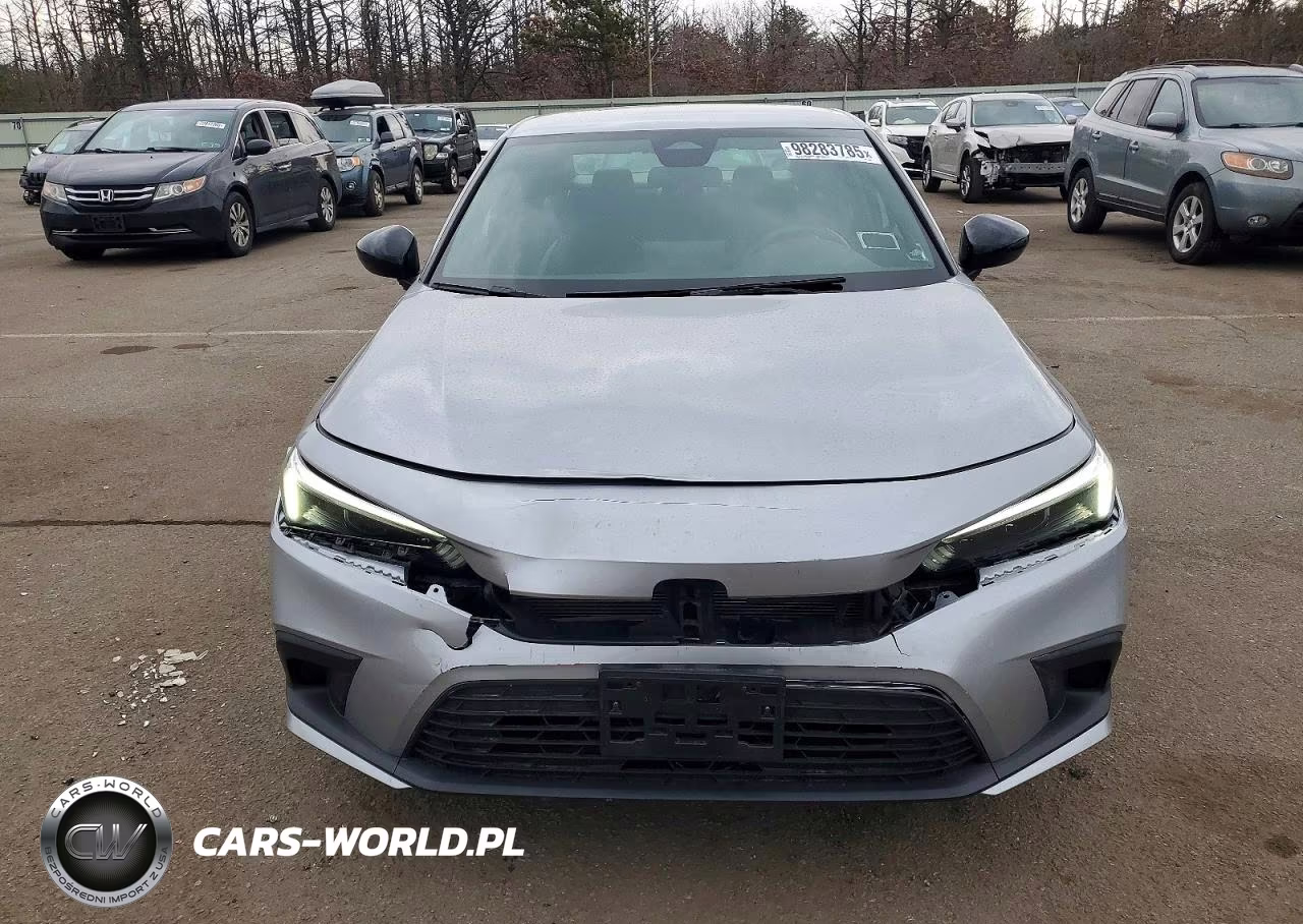 2022 Honda Civic Sport VIN:2HGFE2F52NH607046 - 5
