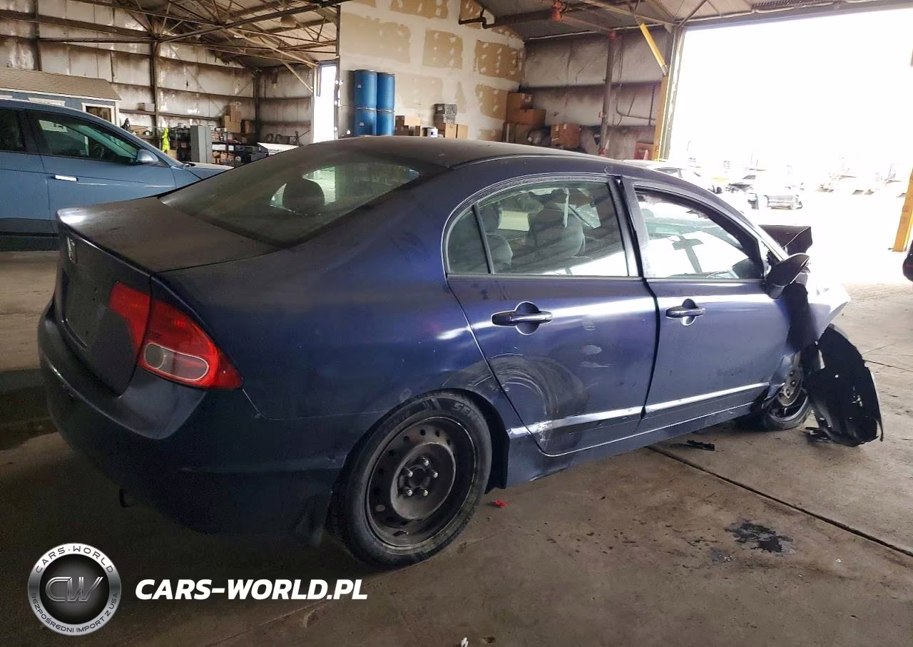 2008 Honda Civic Lx VIN:2HGFA16598H536082 - 3