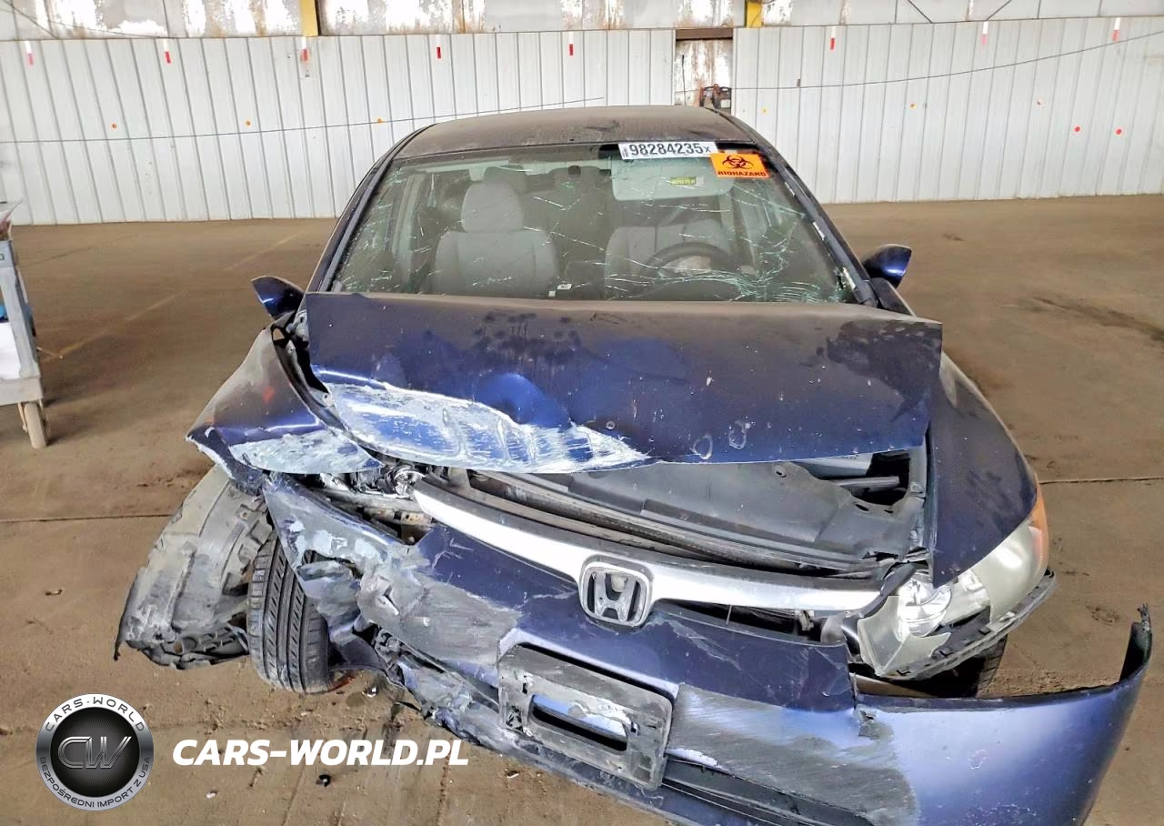 2008 Honda Civic Lx VIN:2HGFA16598H536082 - 5