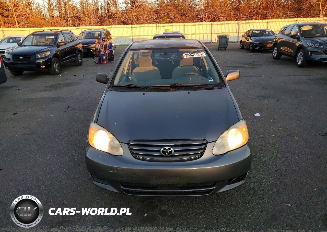 2003 Toyota Corolla Ce VIN:2T1BR32E83C086998 - 5