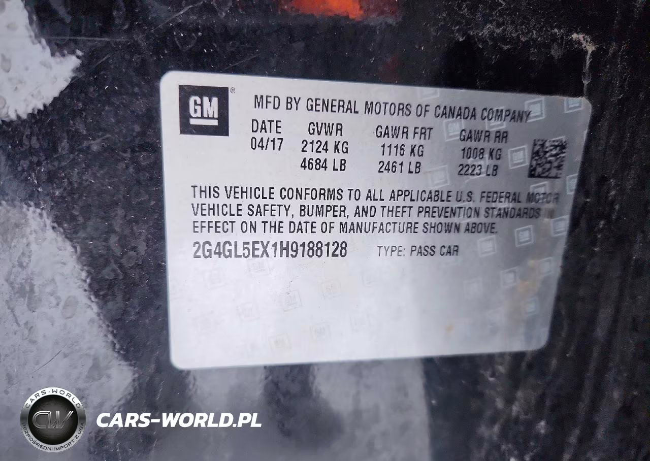 2017 Buick Regal Sport Touring VIN:2G4GL5EX1H9188128 - 12