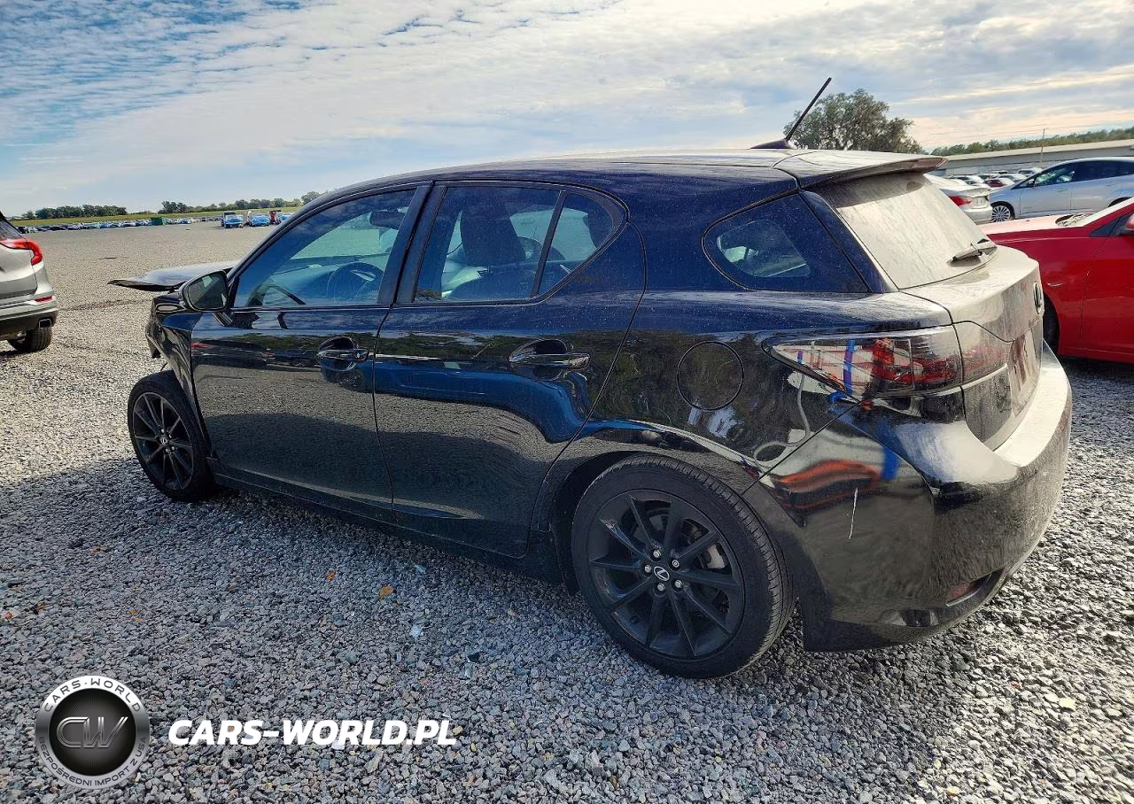2012 Lexus Ct 200 VIN:JTHKD5BH6C2122320 - 2