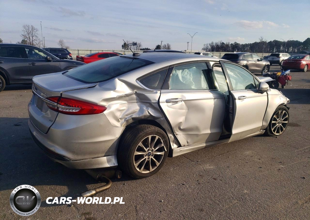 2017 Ford Fusion Se VIN:3FA6P0H77HR249520 - 3