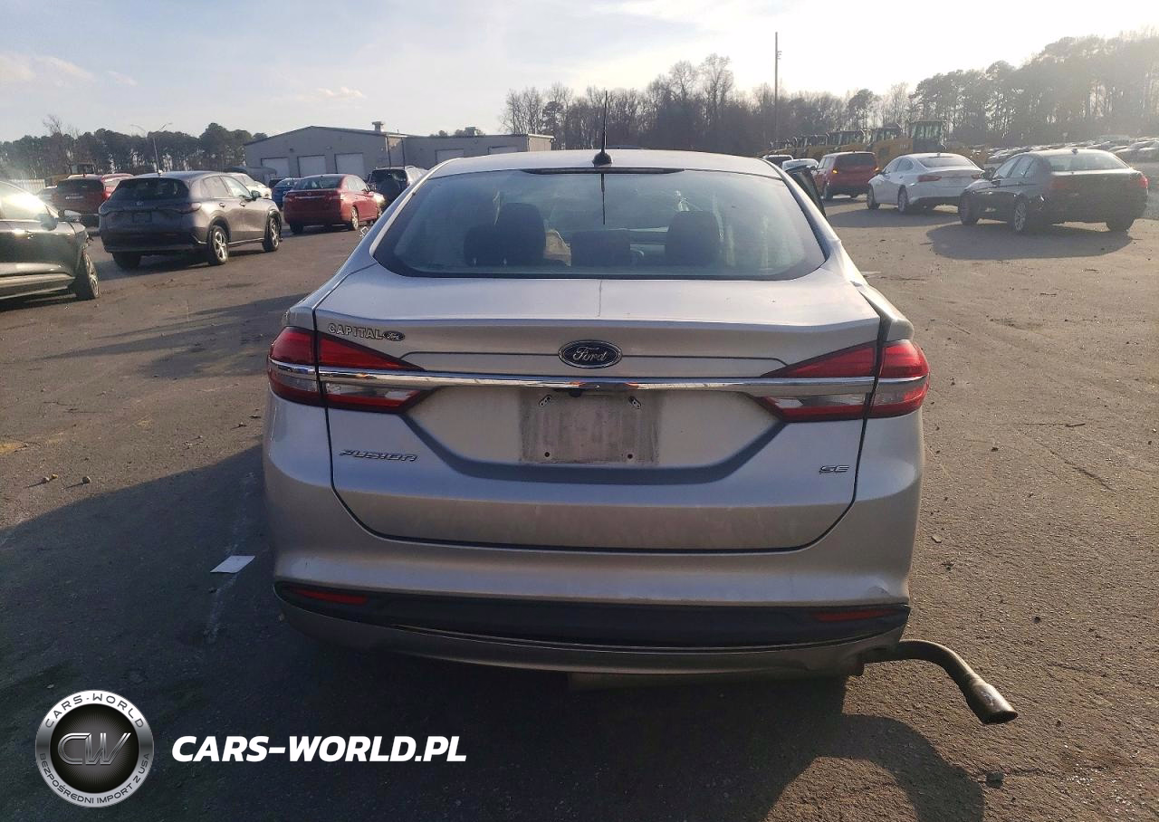 2017 Ford Fusion Se VIN:3FA6P0H77HR249520 - 6