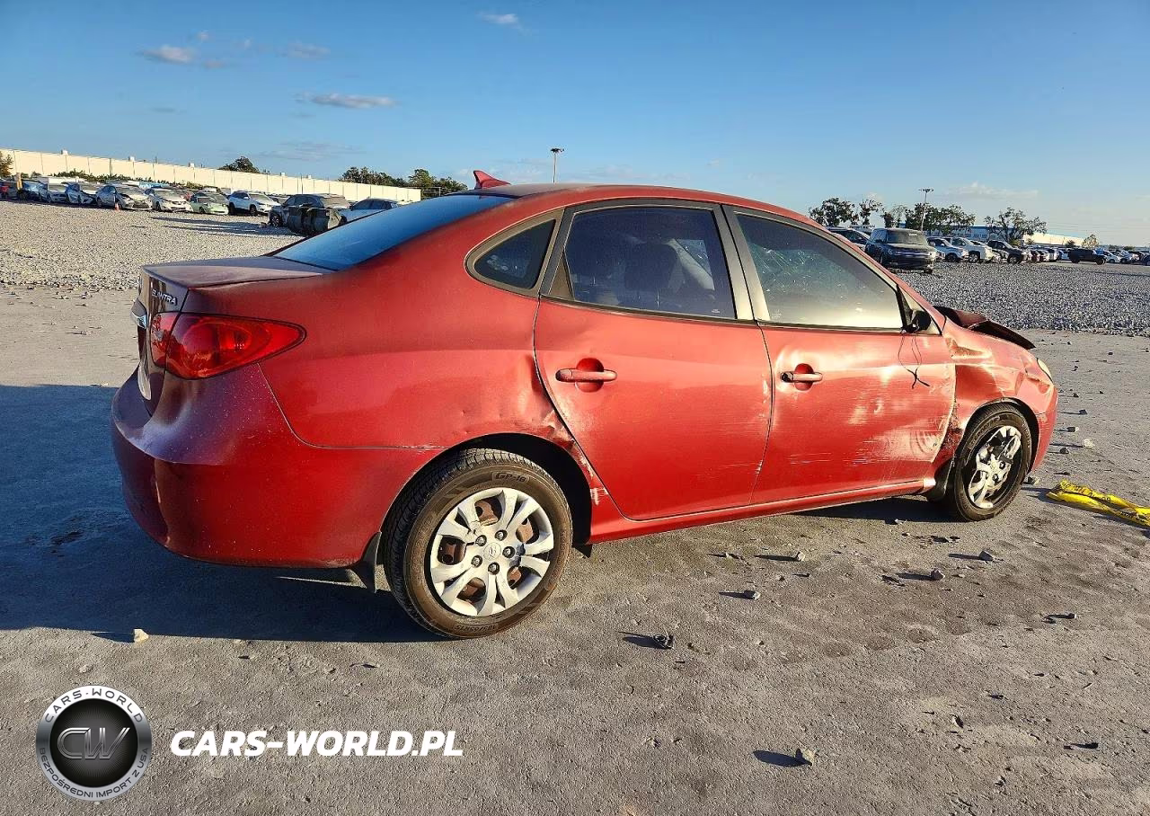 2010 Hyundai Elantra Blue VIN:KMHDU4AD0AU022665 - 3