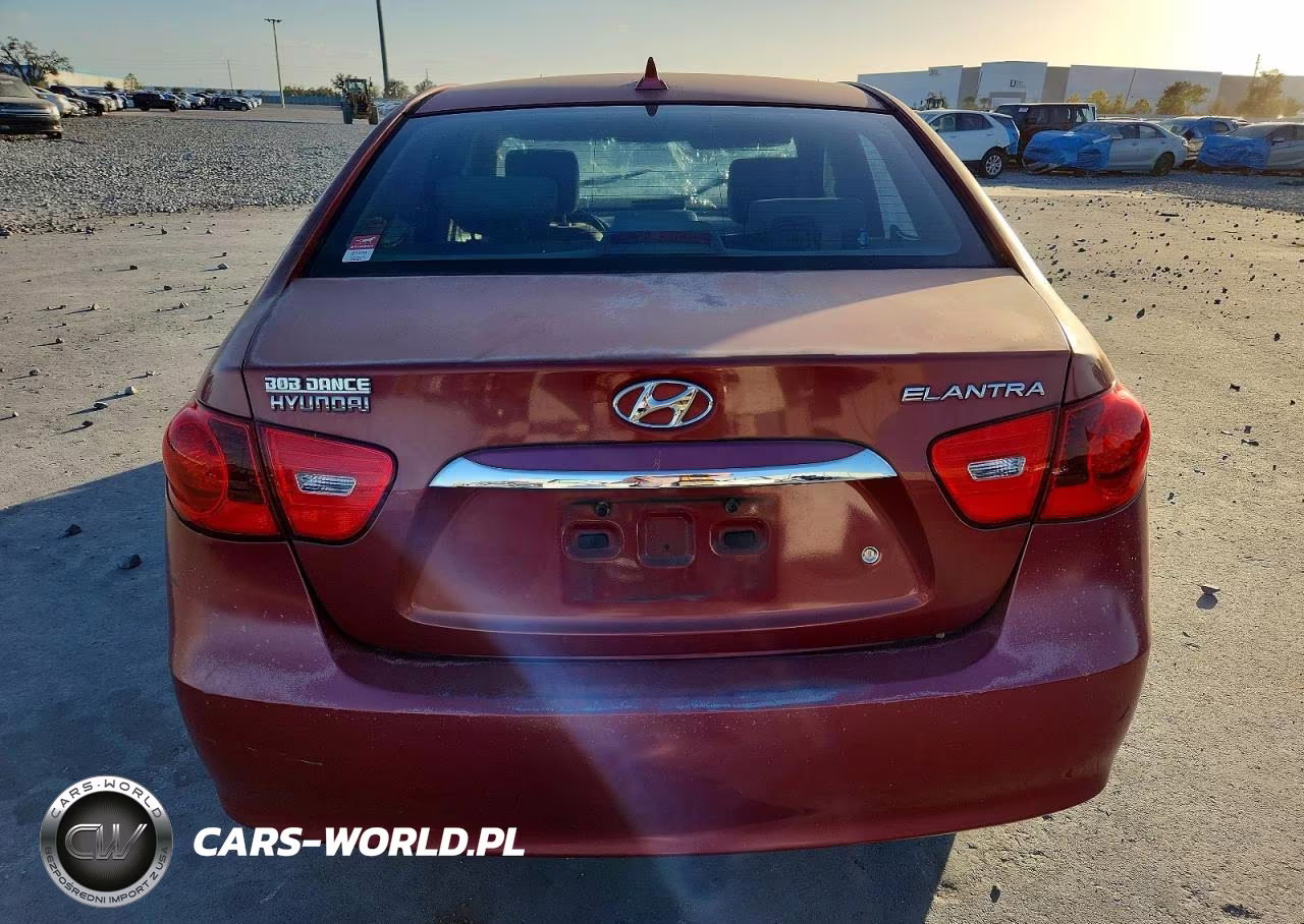 2010 Hyundai Elantra Blue VIN:KMHDU4AD0AU022665 - 6