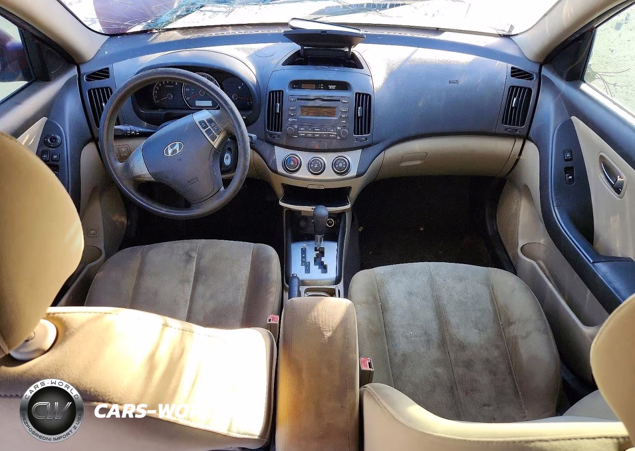 2010 Hyundai Elantra Blue VIN:KMHDU4AD0AU022665 - 8