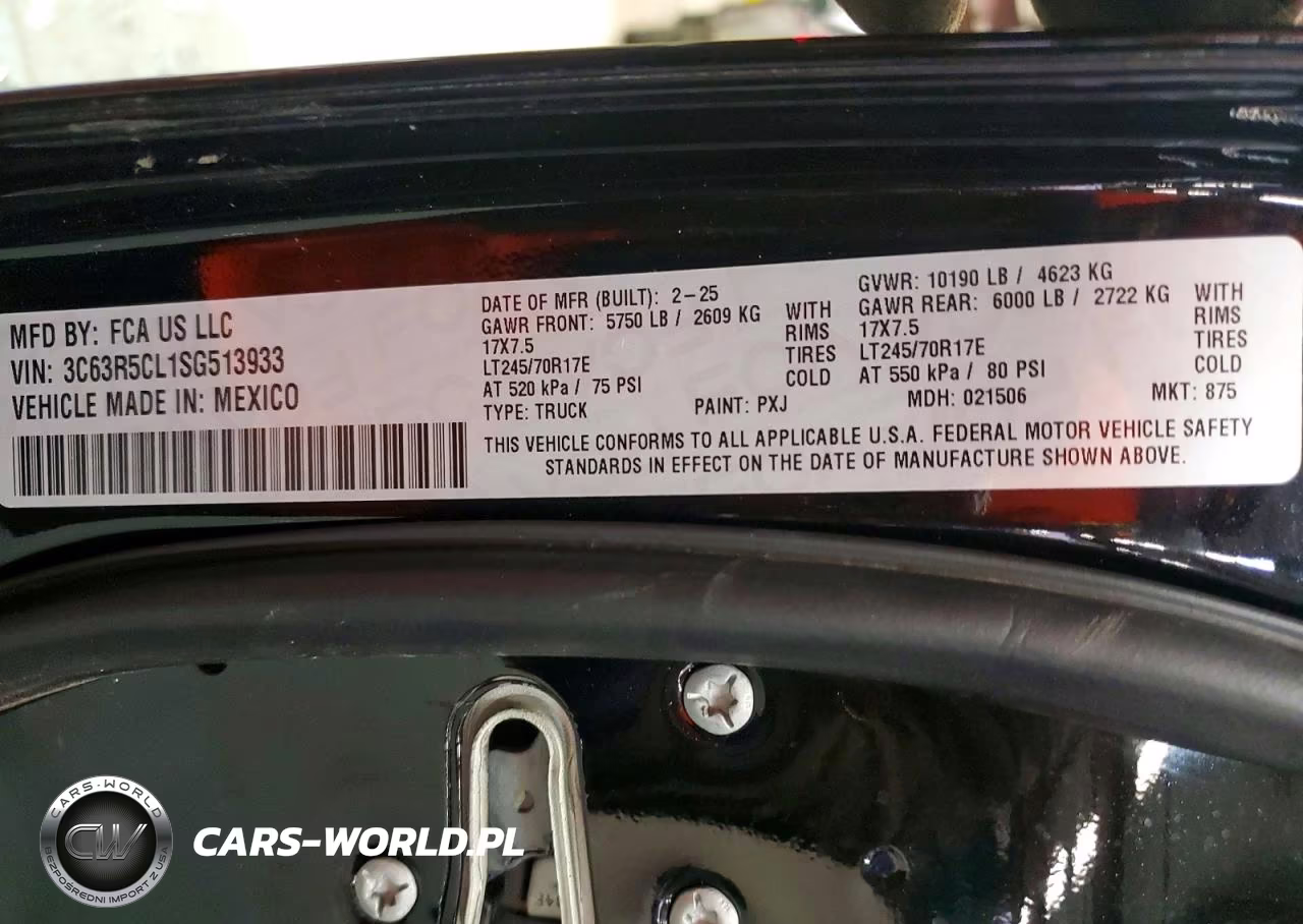 2025 Ram 2500 Tradesman VIN:3C63R5CL1SG513933 - 12