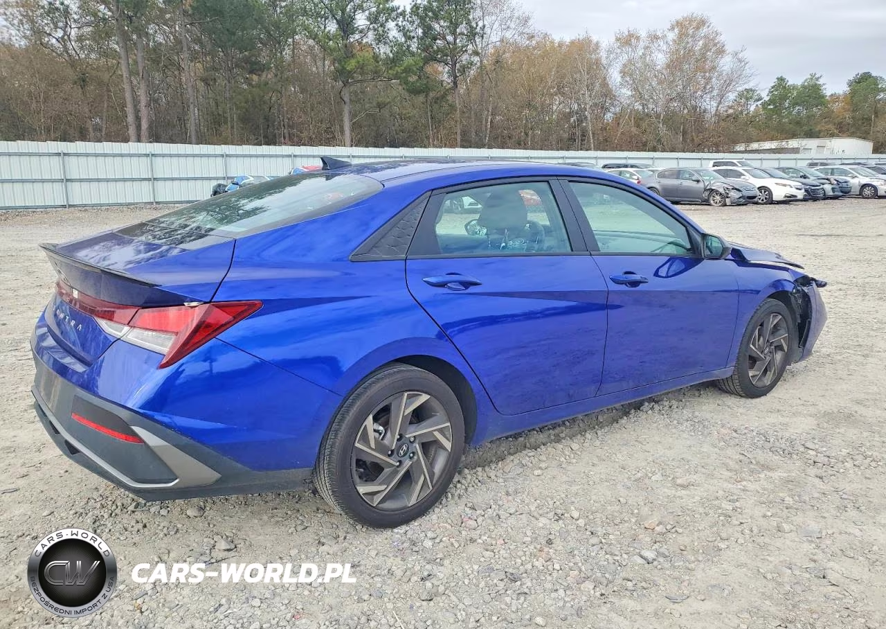 2025 Hyundai Elantra Sel Sport VIN:KMHLM4DG8SU951165 - 3