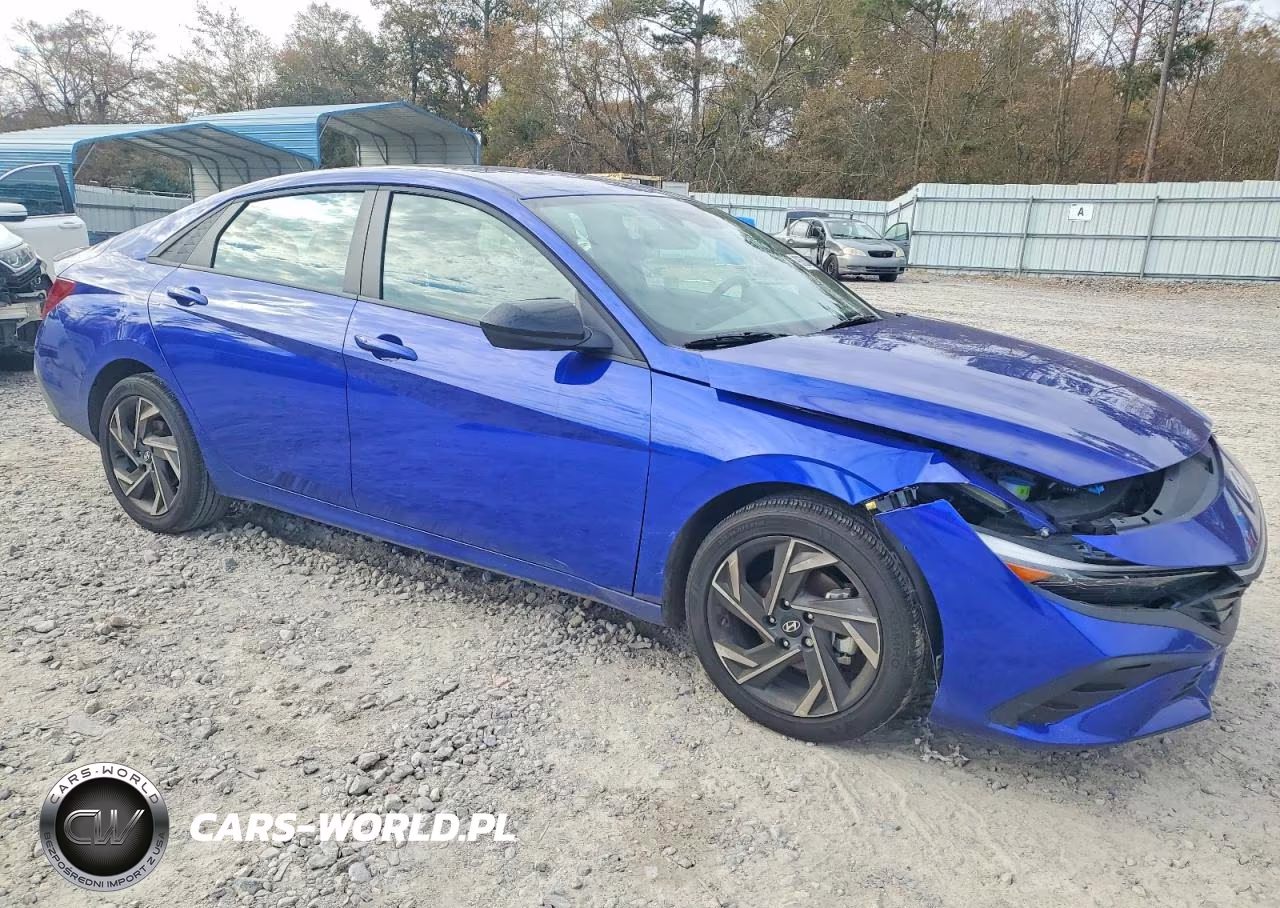 2025 Hyundai Elantra Sel Sport VIN:KMHLM4DG8SU951165 - 4