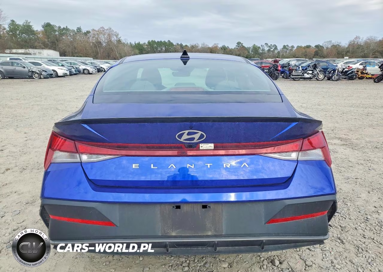 2025 Hyundai Elantra Sel Sport VIN:KMHLM4DG8SU951165 - 6