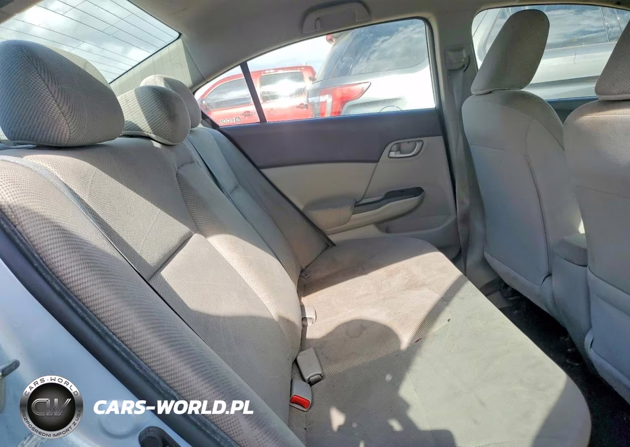2012 Honda Civic Lx VIN:2HGFB2F53CH527566 - 10
