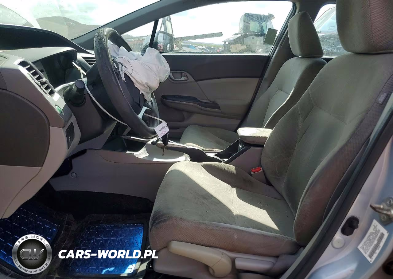 2012 Honda Civic Lx VIN:2HGFB2F53CH527566 - 7