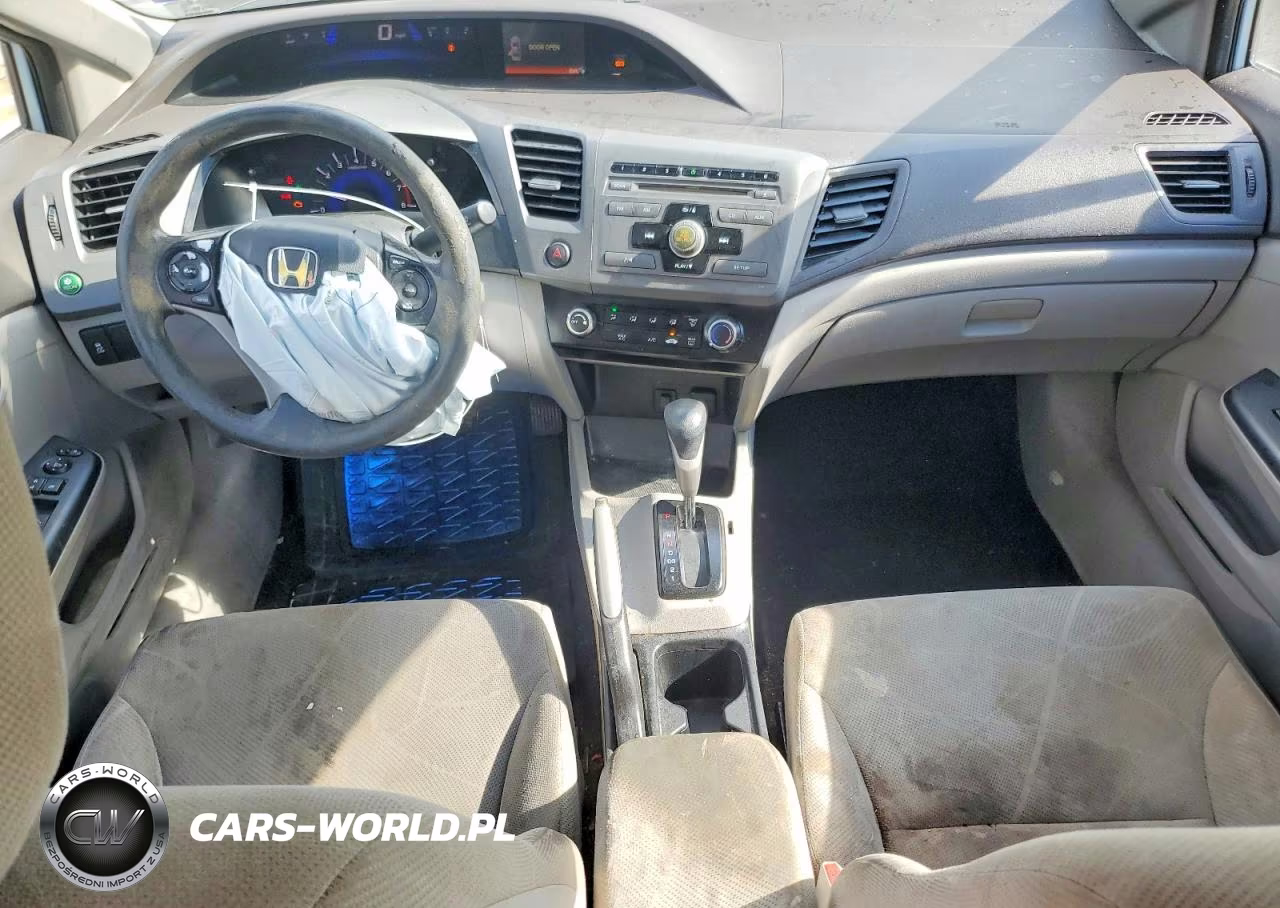 2012 Honda Civic Lx VIN:2HGFB2F53CH527566 - 8