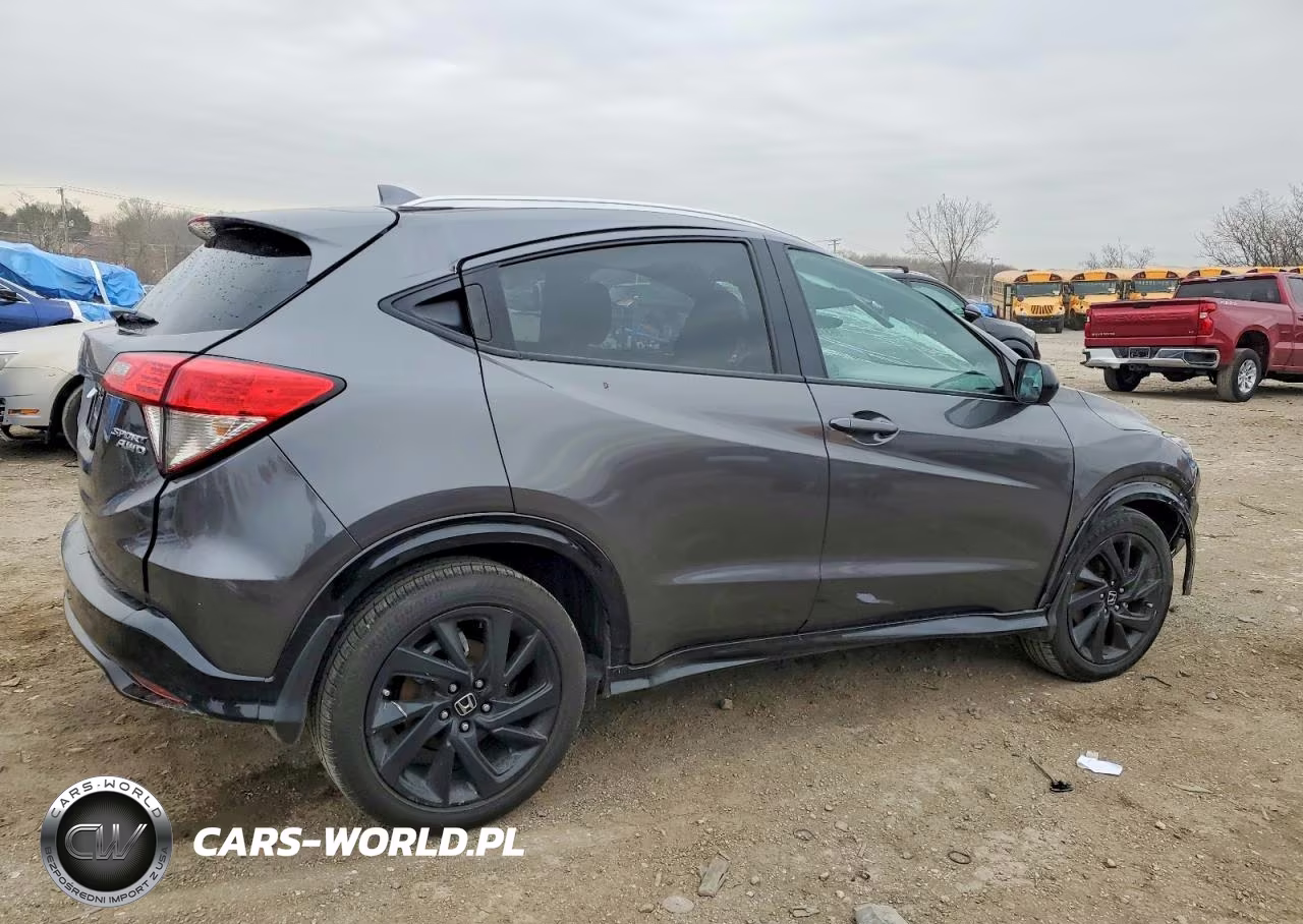 2021 Honda Hr-V Sport VIN:3CZRU6H18MM726293 - 3
