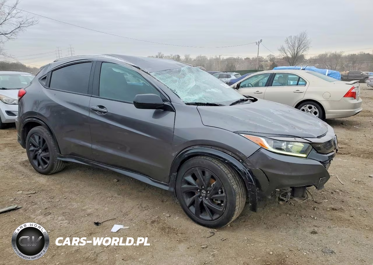 2021 Honda Hr-V Sport VIN:3CZRU6H18MM726293 - 4