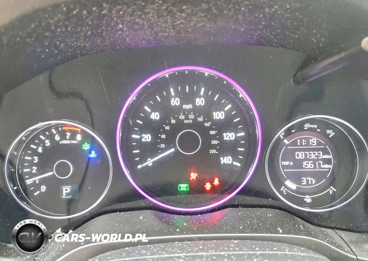 2021 Honda Hr-V Sport VIN:3CZRU6H18MM726293 - 9