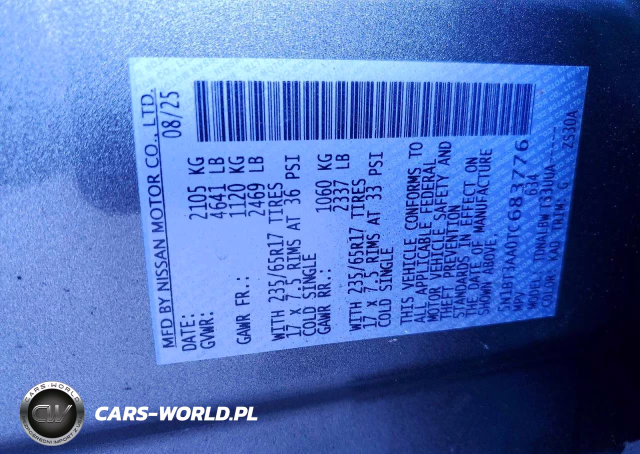 2026 Nissan Rogue S VIN:5N1BT3AA0TC683776 - 13