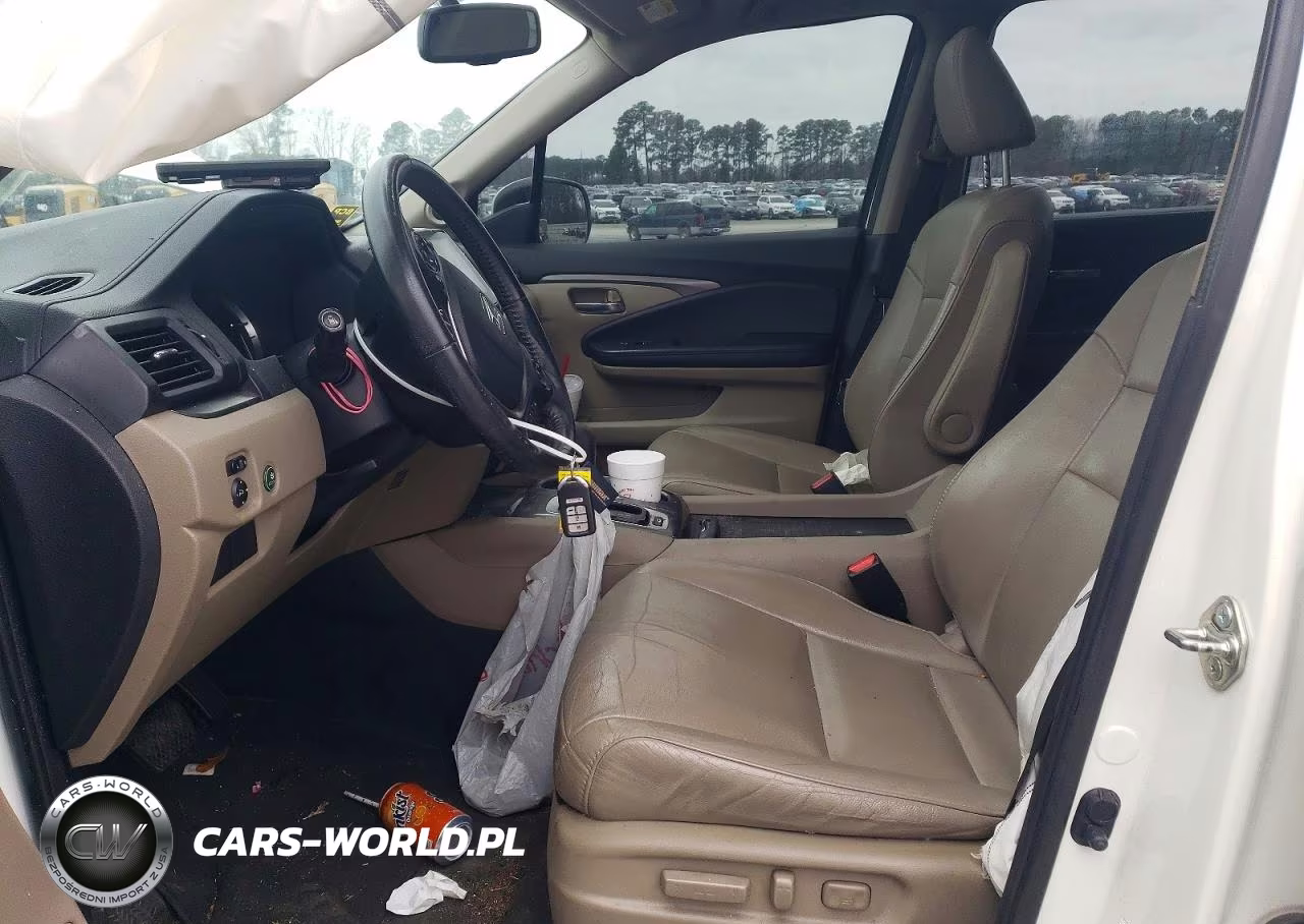 2017 Honda Pilot Exl VIN:5FNYF6H58HB037735 - 7