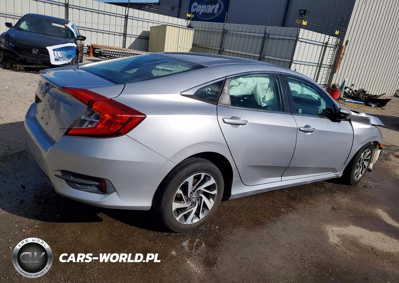 2016 Honda Civic Lx VIN:19XFC2F57GE061461 - 3