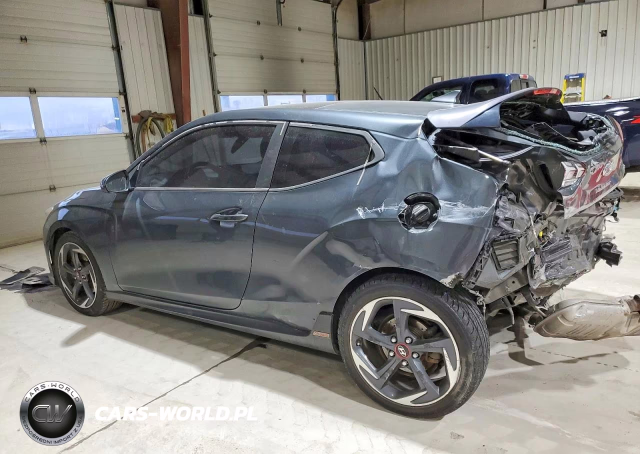 2019 Hyundai Veloster Turbo 1.6T VIN:KMHTH6AB1KU007605 - 2