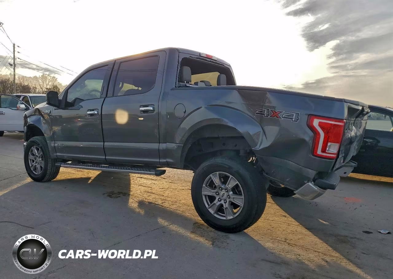 2017 Ford F150 Supercrew VIN:1FTEW1EGXHFB98160 - 2