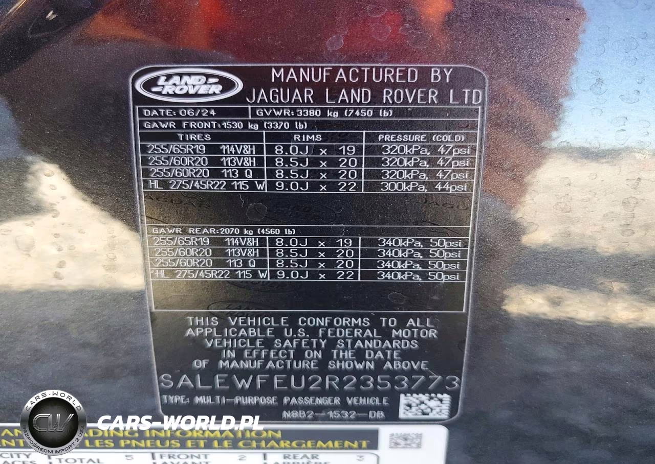 2024 Land Rover Defender 130 Outbound VIN:SALEWFEU2R2353773 - 14