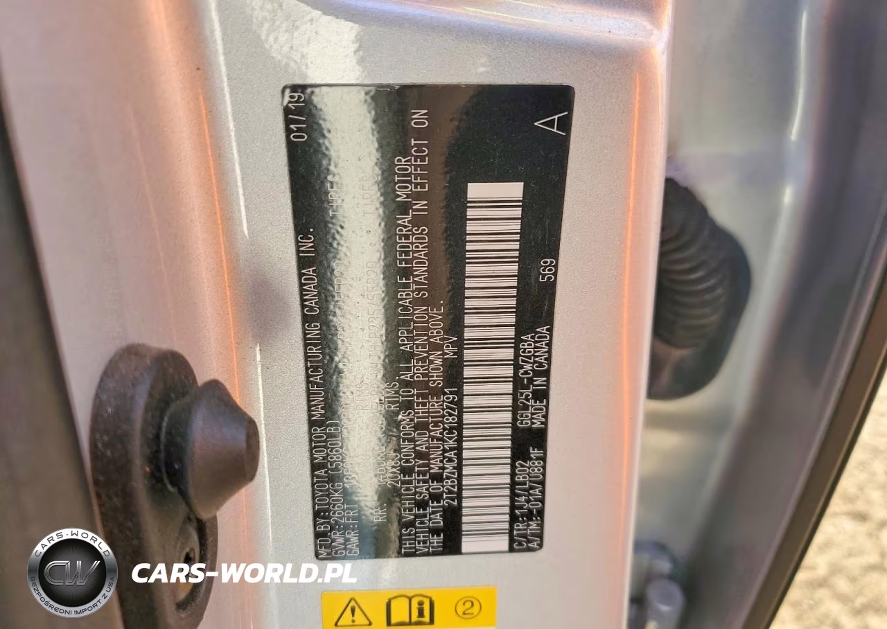 2019 Lexus Rx 350 Base VIN:2T2BZMCA1KC182791 - 13