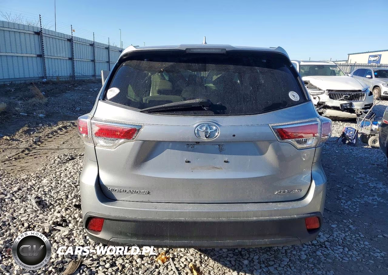 2016 Toyota Highlander Xle VIN:5TDJKRFH5GS298164 - 6