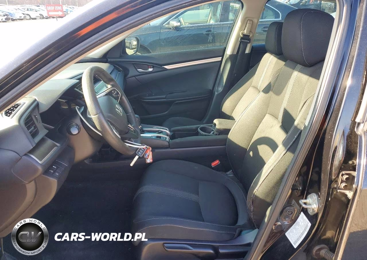 2019 Honda Civic Lx VIN:2HGFC2F6XKH579166 - 7