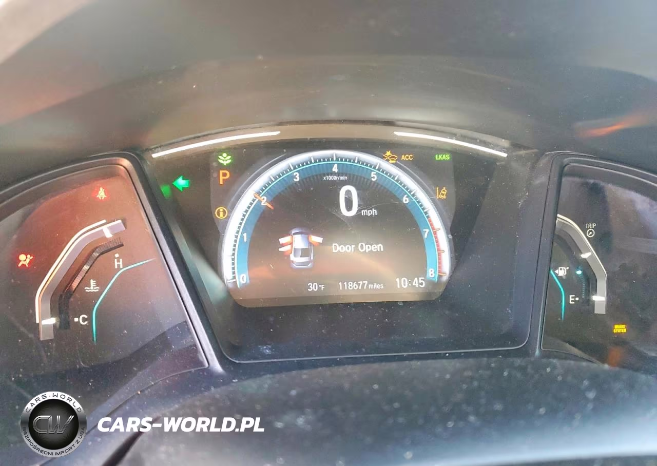 2019 Honda Civic Lx VIN:2HGFC2F6XKH579166 - 9