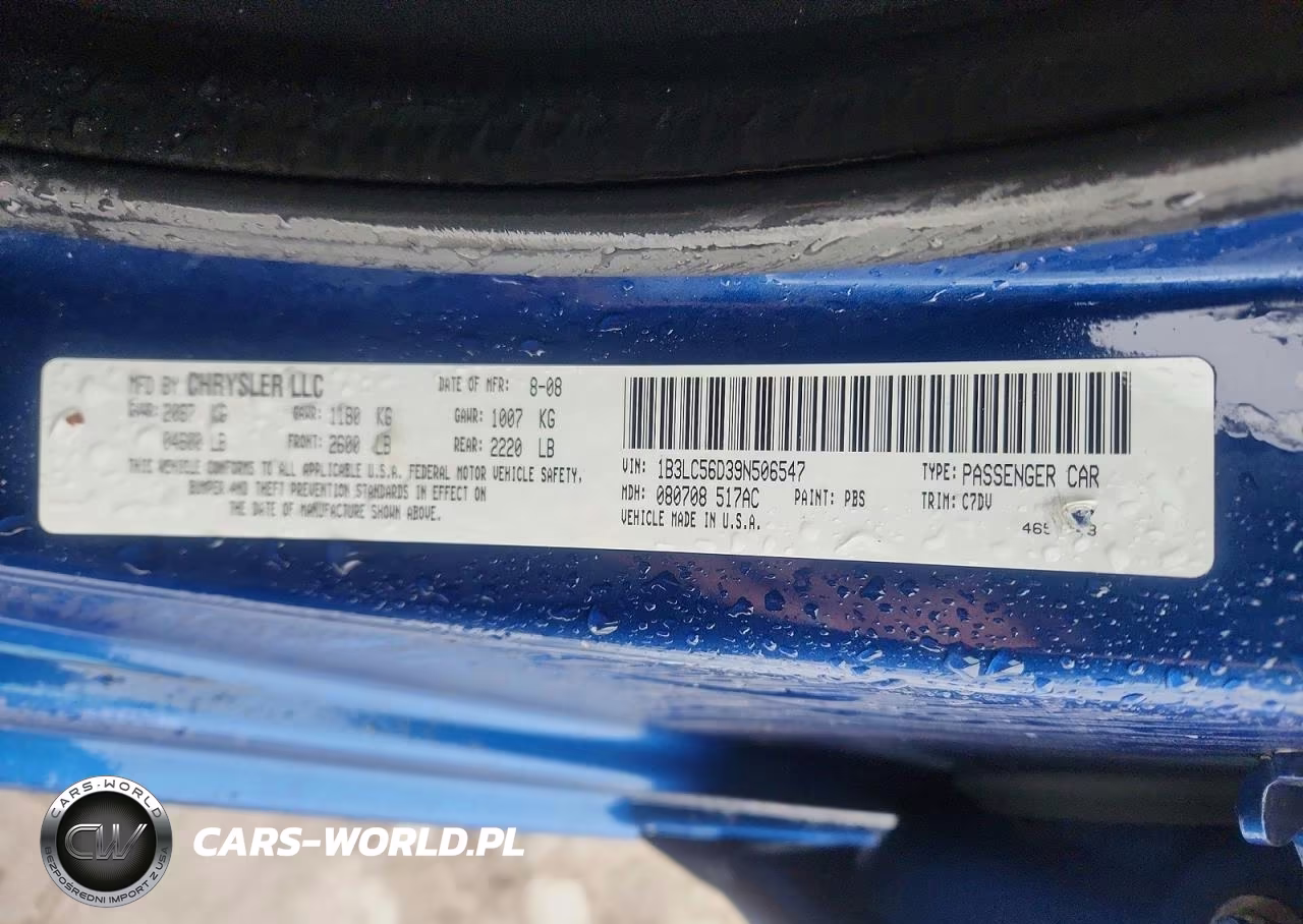 2009 Dodge Avenger Sxt VIN:1B3LC56D39N506547 - 13