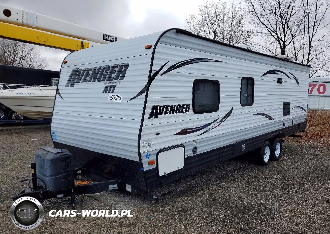 2015 Forest River Avenger Camper VIN:5ZT2AVRB8FB906738 - 2