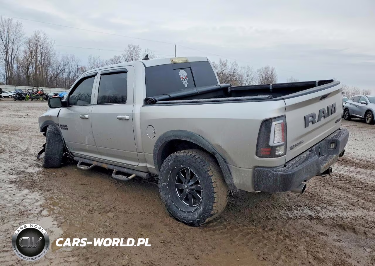 2016 Ram 1500 Rebel VIN:1C6RR7YT9GS353055 - 2