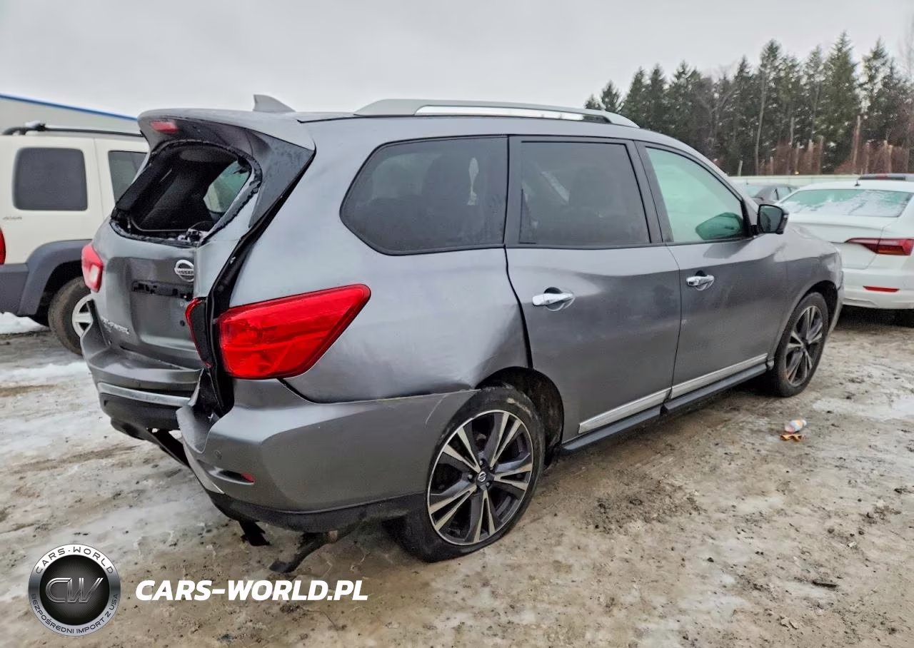 2019 Nissan Pathfinder Platinum VIN:5N1DR2MM9KC622657 - 3
